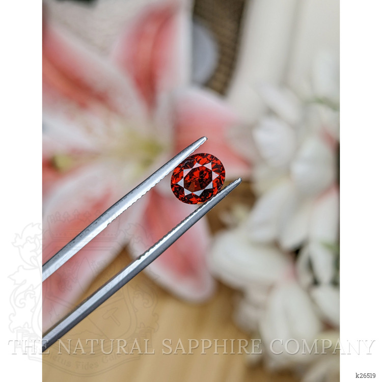 1.87 Ct. Red Garnet from Ceylon (Sri Lanka)