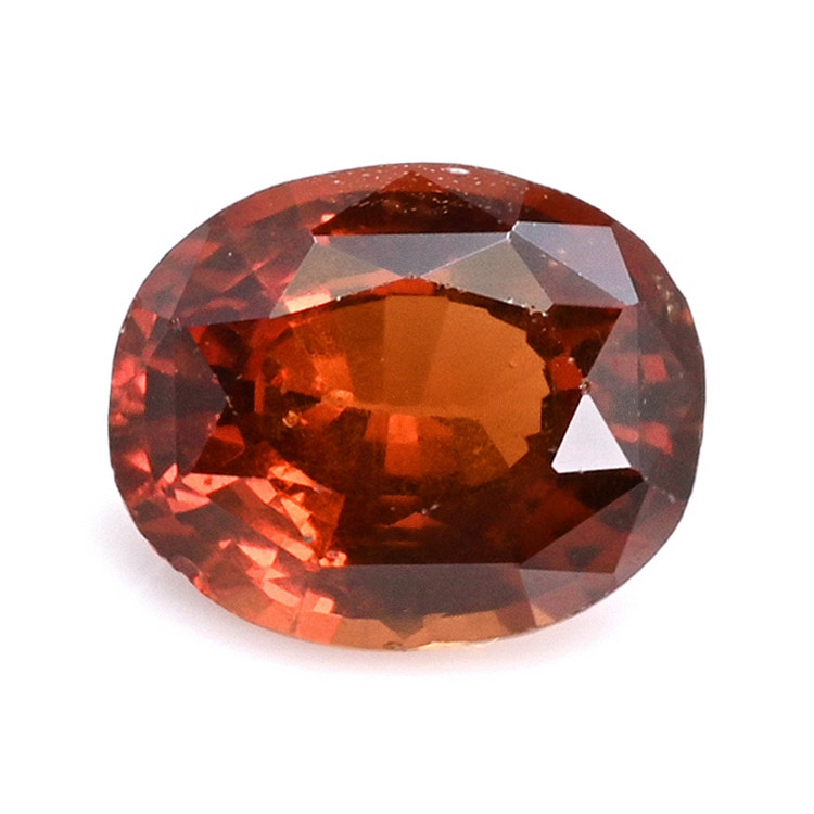 0.78 Ct. Orange Hessonite Garnet from Madagascar