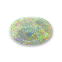 48.40 Ct. Multi Color Cabochon Semi-Black Opal from Australia Video