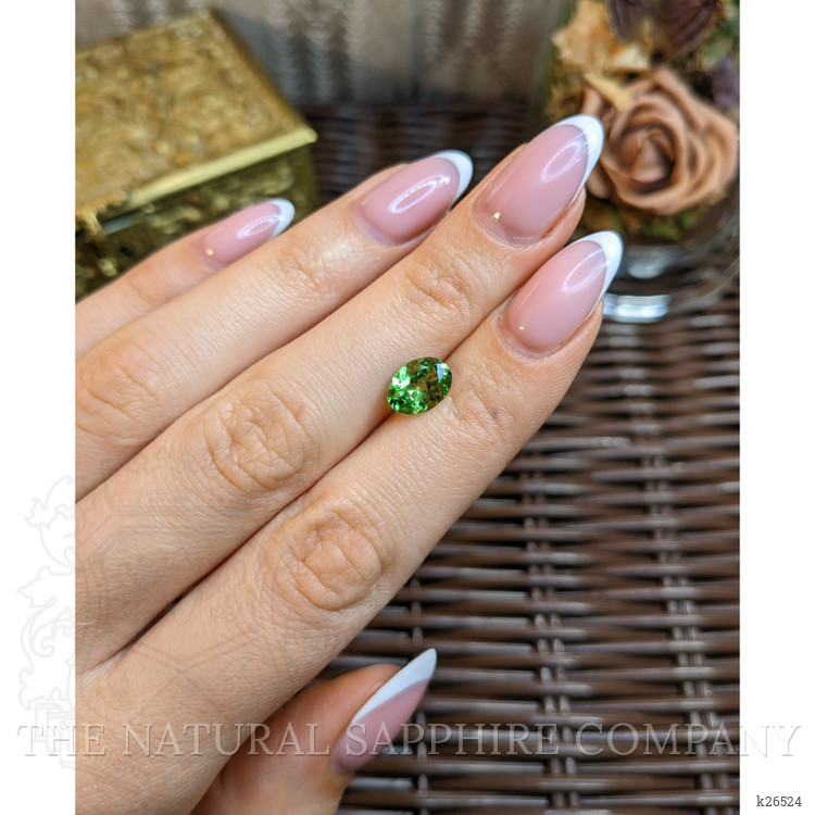 1.98 Ct. Tsavorite Garnet from East Africa