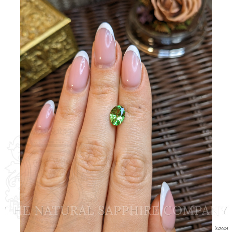 1.98 Ct. Tsavorite Garnet from East Africa