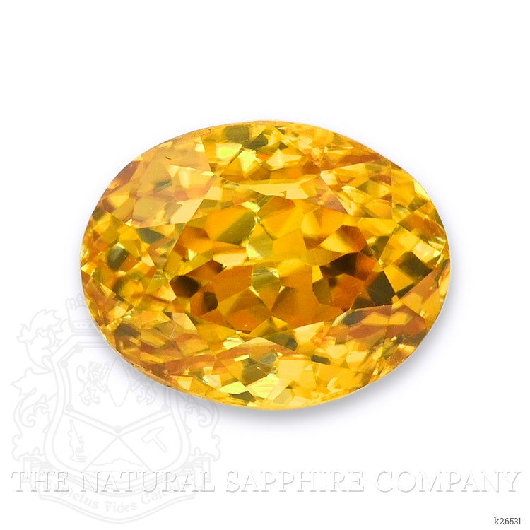 6.13 Ct. Yellow Zircon from Madagascar