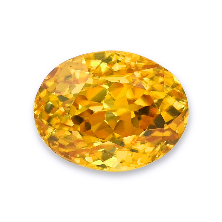 6.13 Ct. Yellow Zircon from Madagascar