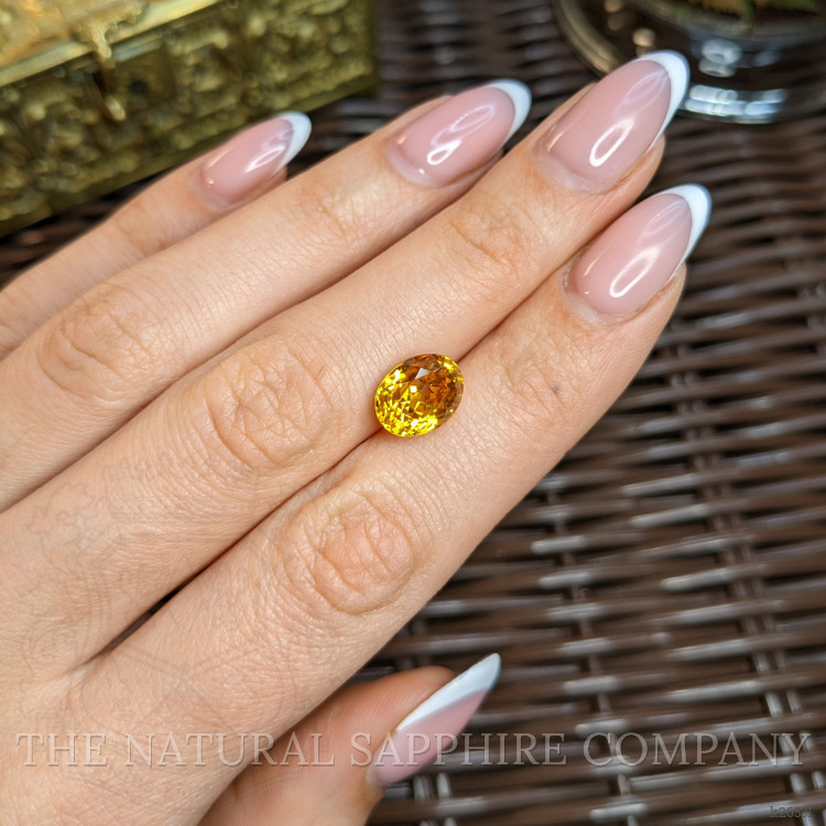 6.13 Ct. Yellow Zircon from Madagascar