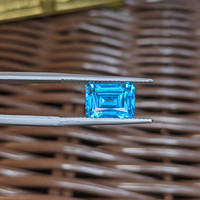 7.17 Ct. Blue Zircon from Cambodia Life Style