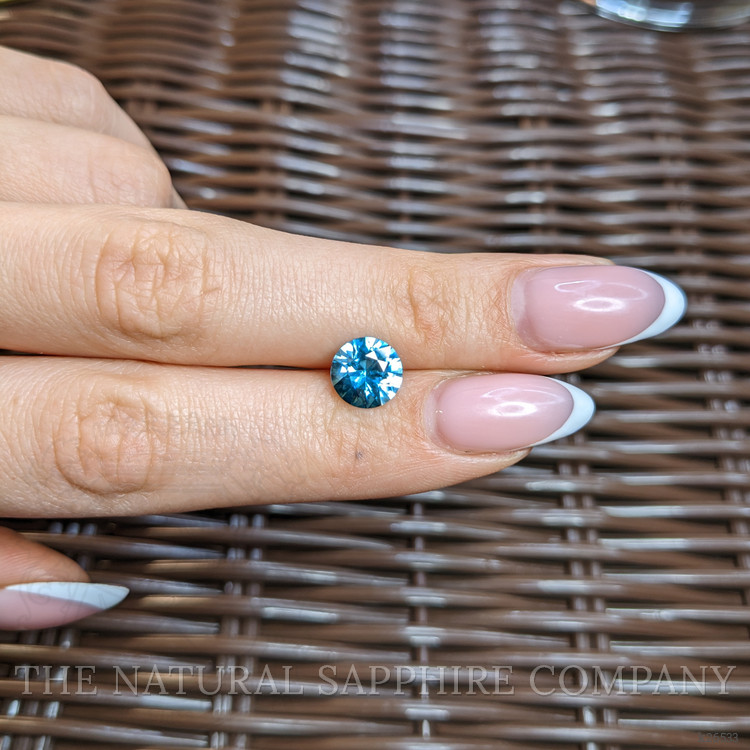 2.85 Ct. Greenish Blue Zircon from Cambodia