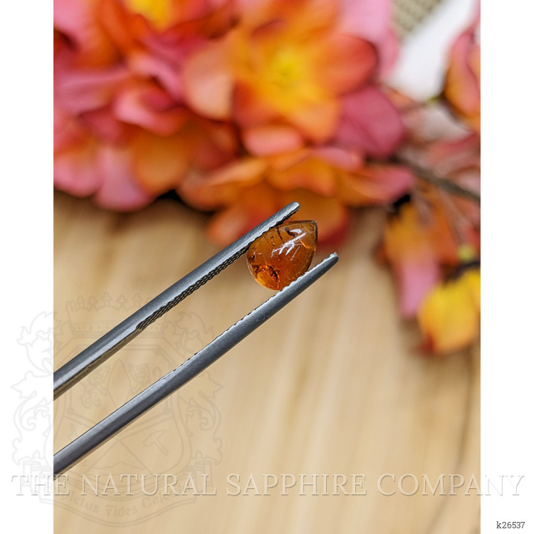1.89 Ct. Orange Cabochon Hessonite Garnet from Madagascar