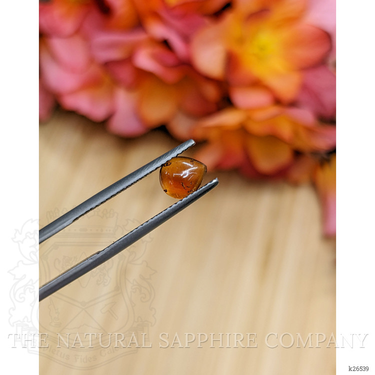 1.33 Ct. Orange Cabochon Hessonite Garnet from Madagascar