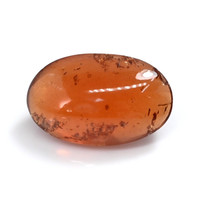 2.07 Ct. Orange Cabochon Hessonite Garnet from Madagascar Video