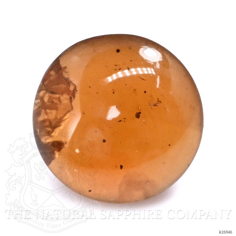 1.23 Ct. Orange Cabochon Hessonite Garnet from Madagascar