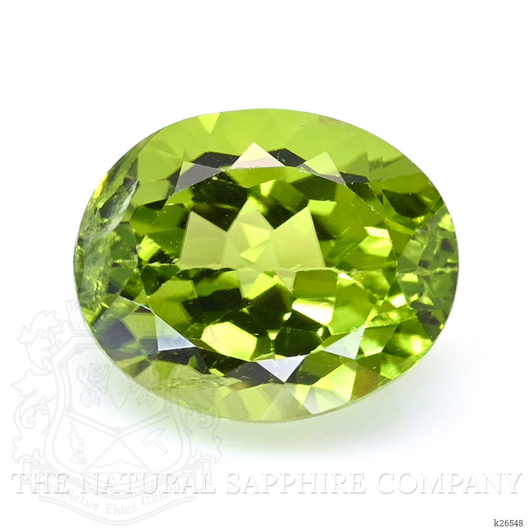 4.58 Ct. Yellowish Green Peridot from Pakistan