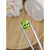 4.58 Ct. Yellowish Green Peridot from Pakistan Life Style