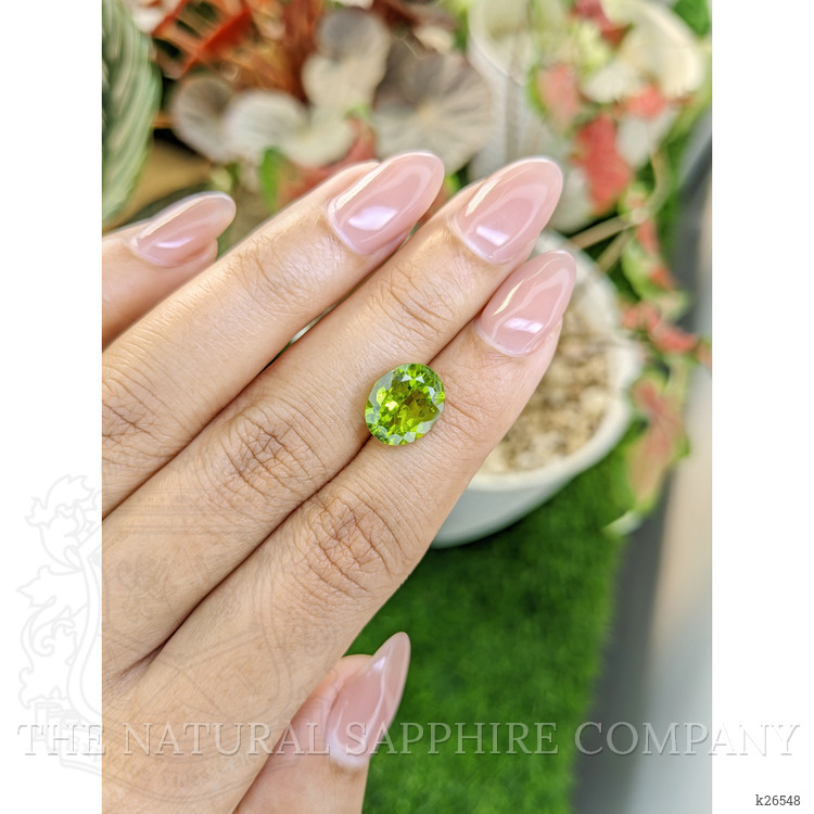 4.58 Ct. Yellowish Green Peridot from Pakistan