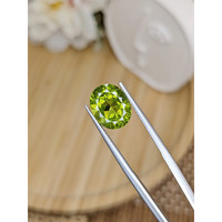 4.72 Ct. Yellowish Green Peridot from Pakistan Life Style