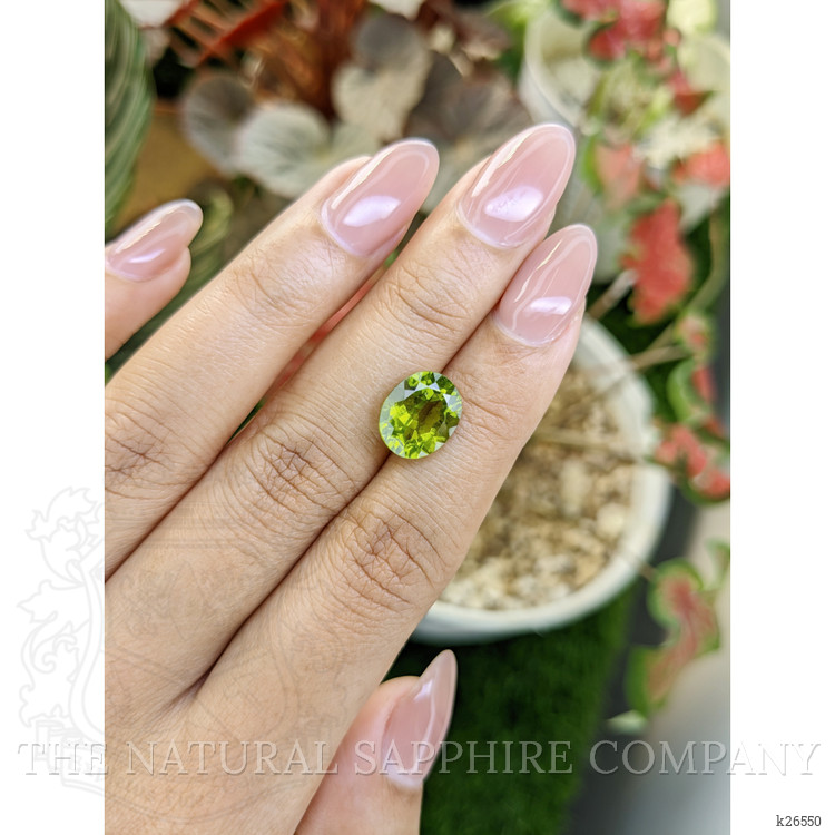 4.50 Ct. Yellowish Green Peridot from Pakistan