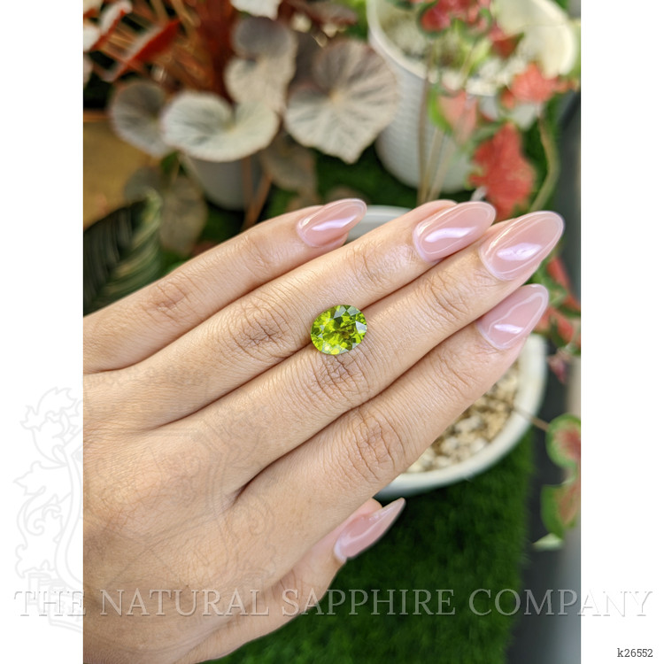 4.10 Ct. Yellowish Green Peridot from Pakistan