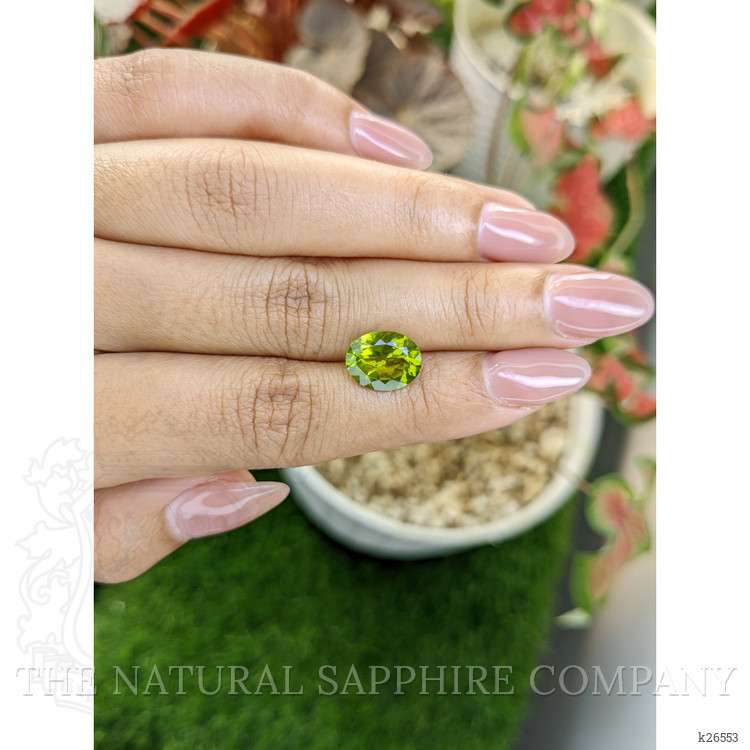 3.32 Ct. Yellowish Green Peridot from Pakistan