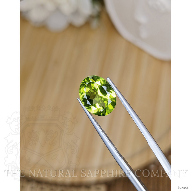 3.32 Ct. Yellowish Green Peridot from Pakistan