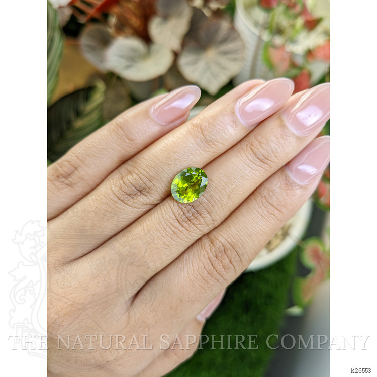 3.32 Ct. Yellowish Green Peridot from Pakistan