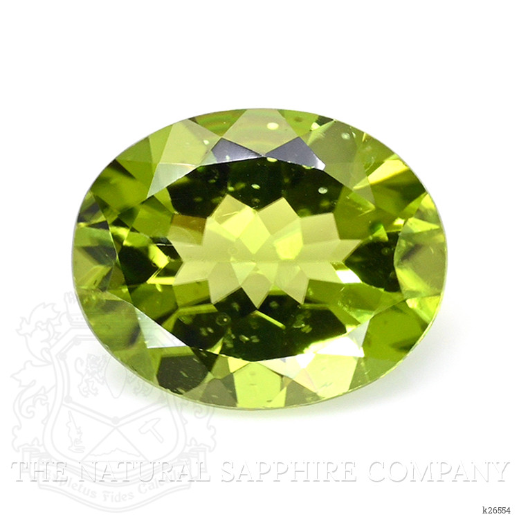 3.26 Ct. Yellowish Green Peridot from Pakistan