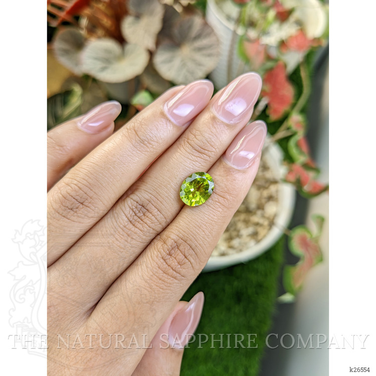 3.26 Ct. Yellowish Green Peridot from Pakistan