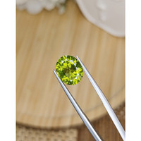 4.39 Ct. Yellowish Green Peridot from Pakistan Life Style