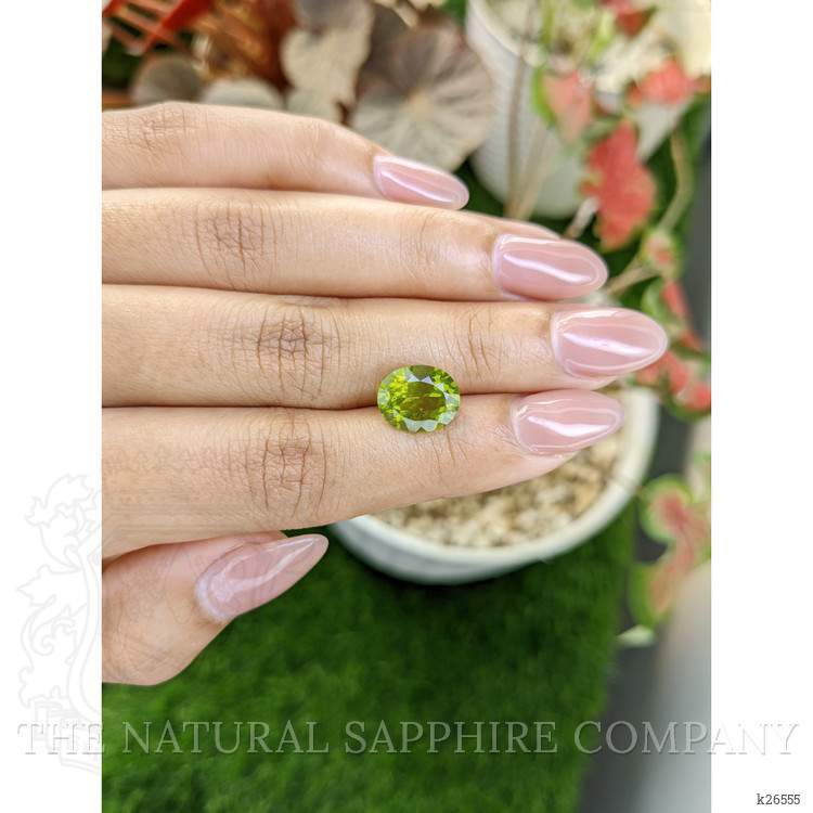 4.39 Ct. Yellowish Green Peridot from Pakistan