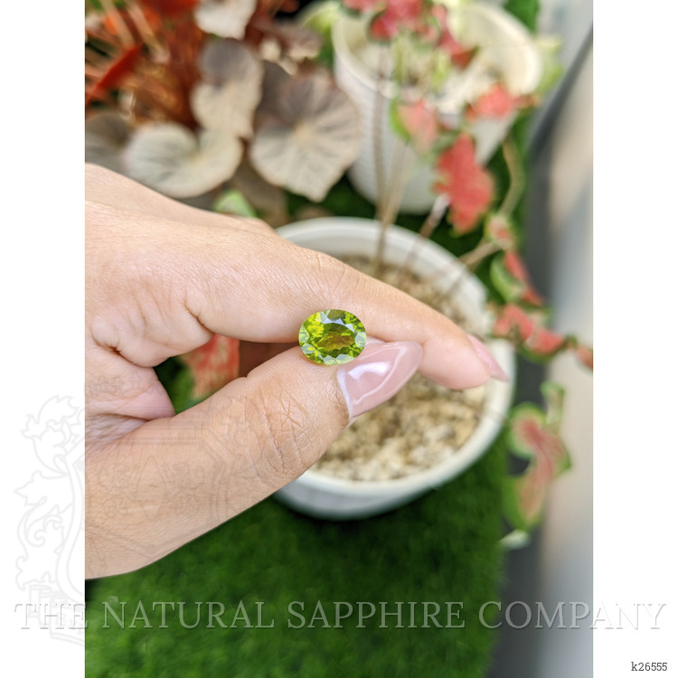 4.39 Ct. Yellowish Green Peridot from Pakistan