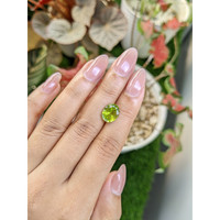 2.98 Ct. Yellowish Green Peridot from Pakistan Life Style