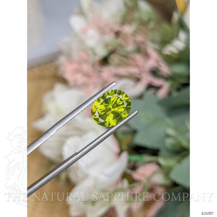 3.10 Ct. Yellowish Green Peridot from Pakistan