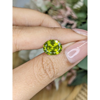 3.10 Ct. Yellowish Green Peridot from Pakistan Life Style