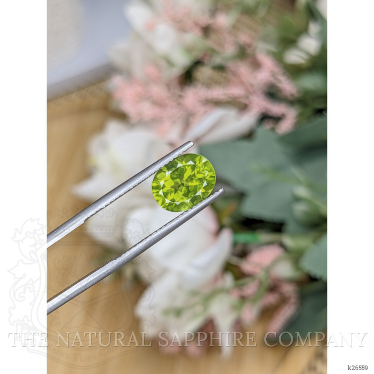 3.11 Ct. Yellowish Green Peridot from Pakistan