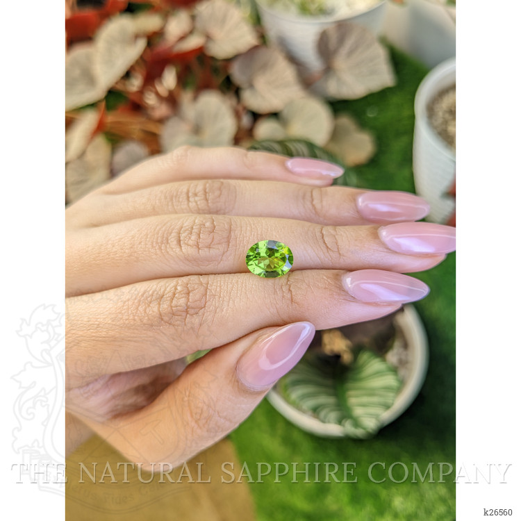 2.44 Ct. Yellowish Green Peridot from Pakistan