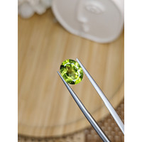 2.71 Ct. Yellowish Green Peridot from Pakistan Life Style