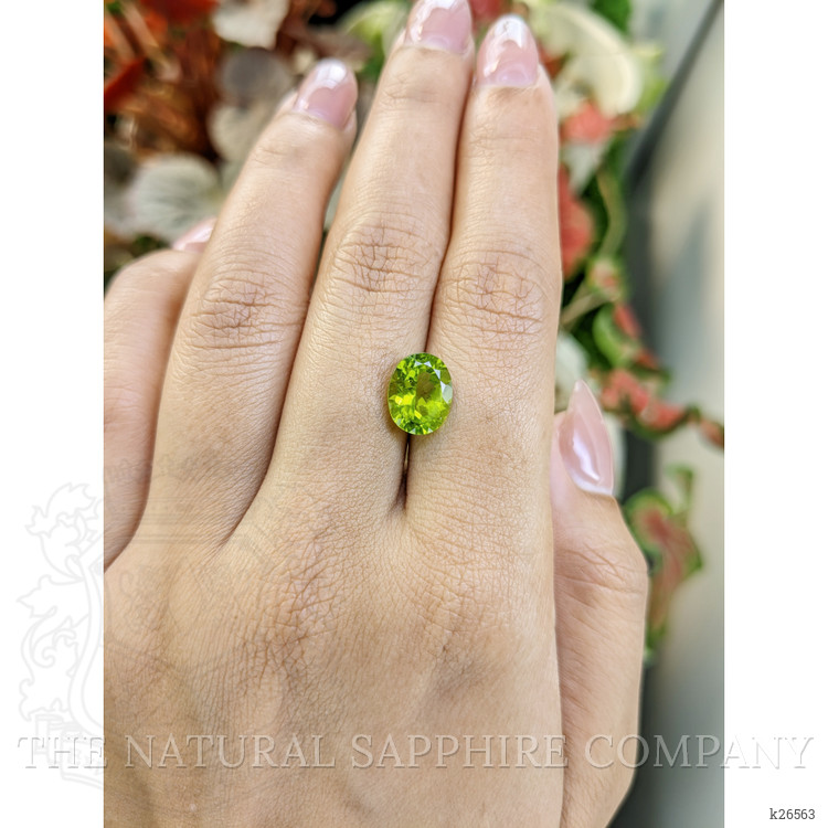 3.12 Ct. Yellowish Green Peridot from Pakistan