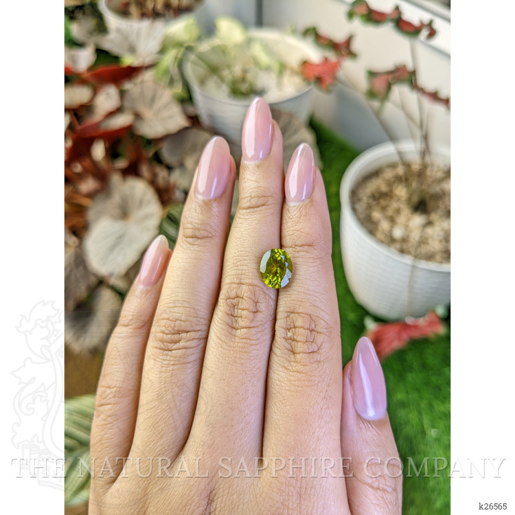 2.99 Ct. Yellowish Green Peridot from Pakistan