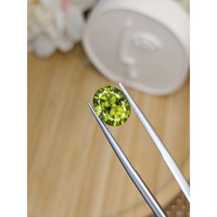 3.40 Ct. Yellowish Green Peridot from Pakistan Life Style