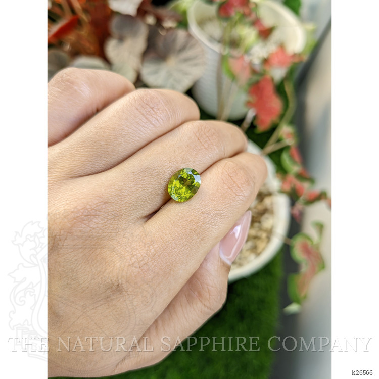 3.40 Ct. Yellowish Green Peridot from Pakistan