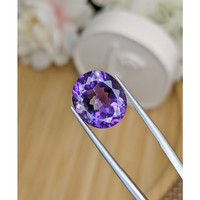 8.37 Ct. Purple Amethyst from Ceylon (Sri Lanka) Life Style