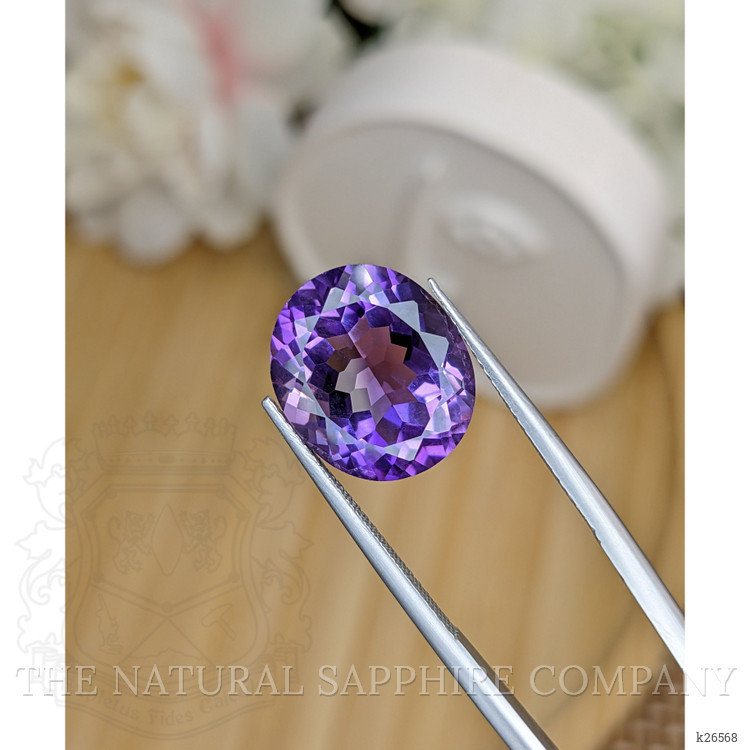 8.37 Ct. Purple Amethyst from Ceylon (Sri Lanka)