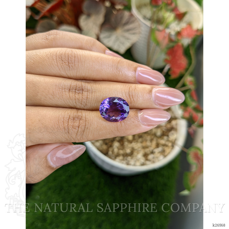 8.37 Ct. Purple Amethyst from Ceylon (Sri Lanka)