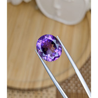 7.67 Ct. Purple Amethyst from Ceylon (Sri Lanka) Life Style