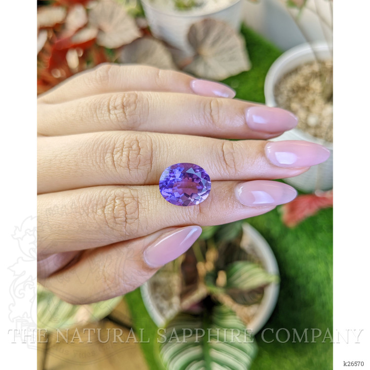 8.46 Ct. Purple Amethyst from Ceylon (Sri Lanka)