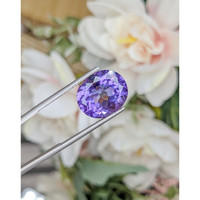 8.46 Ct. Purple Amethyst from Ceylon (Sri Lanka) Life Style