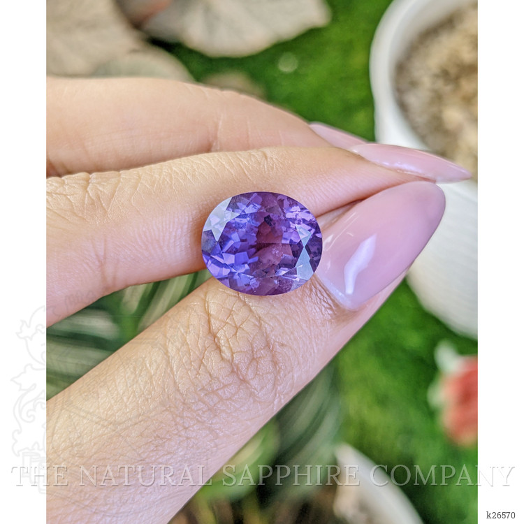 8.46 Ct. Purple Amethyst from Ceylon (Sri Lanka)