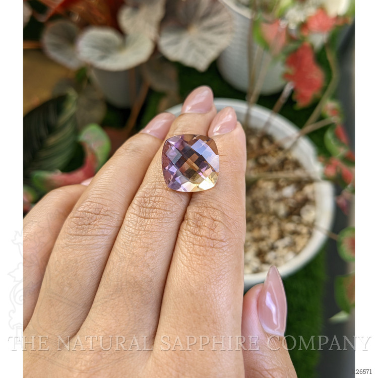 15.68 Ct. Bi Color Ametrine from Madagascar