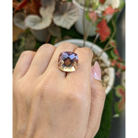 15.68 Ct. Bi Color Ametrine from Madagascar Life Style