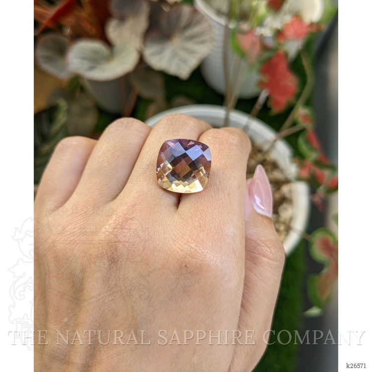 15.68 Ct. Bi Color Ametrine from Madagascar