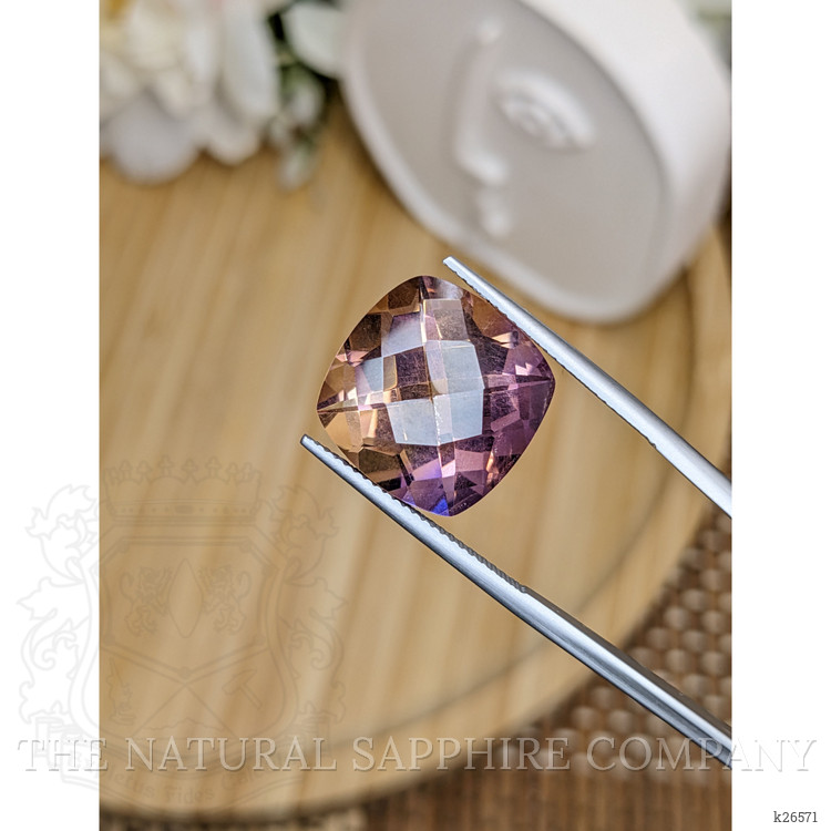 15.68 Ct. Bi Color Ametrine from Madagascar
