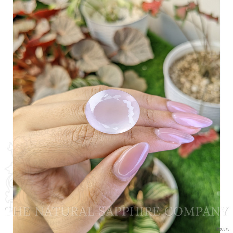 49.97 Ct. Pink Rose Quartz from Ceylon (Sri Lanka)